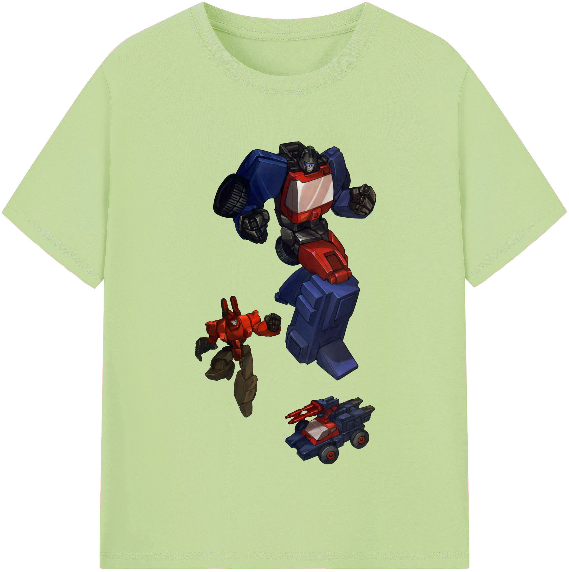 （画像用）  綿100％半袖Tシャツ（フロントプリント）